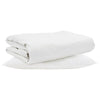 Vidaxl zomer dekbed met kussen 2 pcs wit donsveertjes