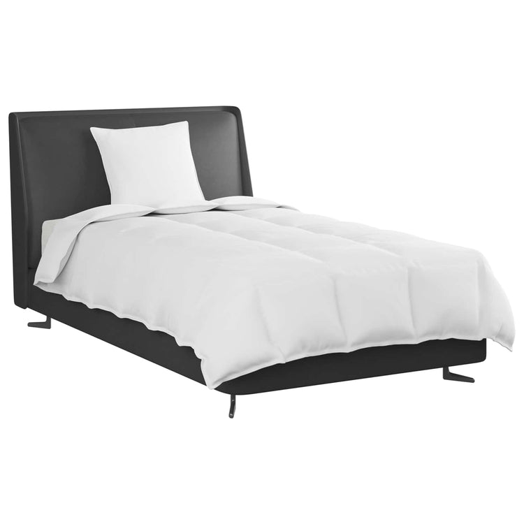 Vidaxl 2-in-1 dekbed met kussen 2 st wit donsveertjes