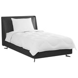 Vidaxl zomer dekbed met kussen 2 st wit microvezel - afbeelding 3