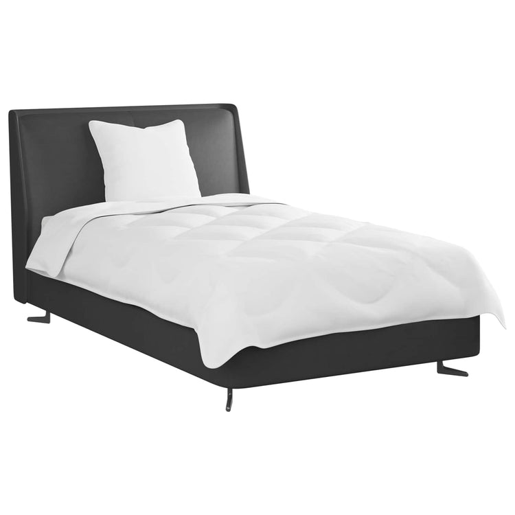 Vidaxl dekbed met kussen 2 st wit microvezel