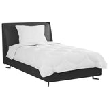 Vidaxl dekbed set met kussen 2 st wit microfibre - afbeelding 3