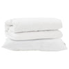 Vidaxl dekbed set met kussen 2 pcs wit microfibre