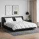 Vidaxl dekbed set met kussen 3 st wit donsveertjes