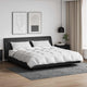 Vidaxl dekbed set met kussen 3 pcs wit donsveertjes