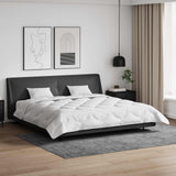 Vidaxl dekbed met kussen 3 pcs wit microfibre - afbeelding 1