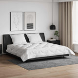 Vidaxl dekbed met kussen 3 pcs wit microfibre - afbeelding 1