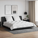 Vidaxl dekbed met kussen 3 pcs wit microfibre - afbeelding 1