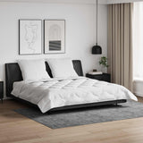 Vidaxl dekbed met kussen 3 st wit microfibre - afbeelding 1