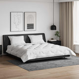 Vidaxl dekbed met kussen 3 st wit microfibre - afbeelding 1