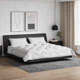 Vidaxl dekbed met kussen 3 st wit microfibre - afbeelding 1