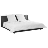Vidaxl winter dekbed met kussen 3 st wit microvezel - afbeelding 3