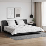 Vidaxl winter dekbed met kussen 3 st wit microvezel - afbeelding 1