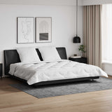 Vidaxl winter dekbed met kussen 3 st wit microvezel - afbeelding 1