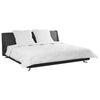 Vidaxl dekbed met kussens 3 pcs wit microfiber en dons feather