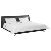 Vidaxl dekbed met kussens 3 st wit microfiber en dons feather - afbeelding 3