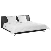 Vidaxl dekbed met kussens 3 pcs wit microfiber en dons feather - afbeelding 3