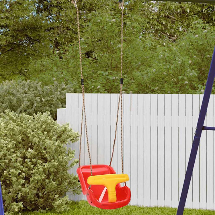 Vidaxl babyschommel rood 36 x 43 x 42 cm kunststof