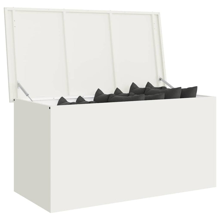 Vidaxl tuinkussenopbergdoos gegalvaniseerd staal 100 x 50,5 x 50 cm
