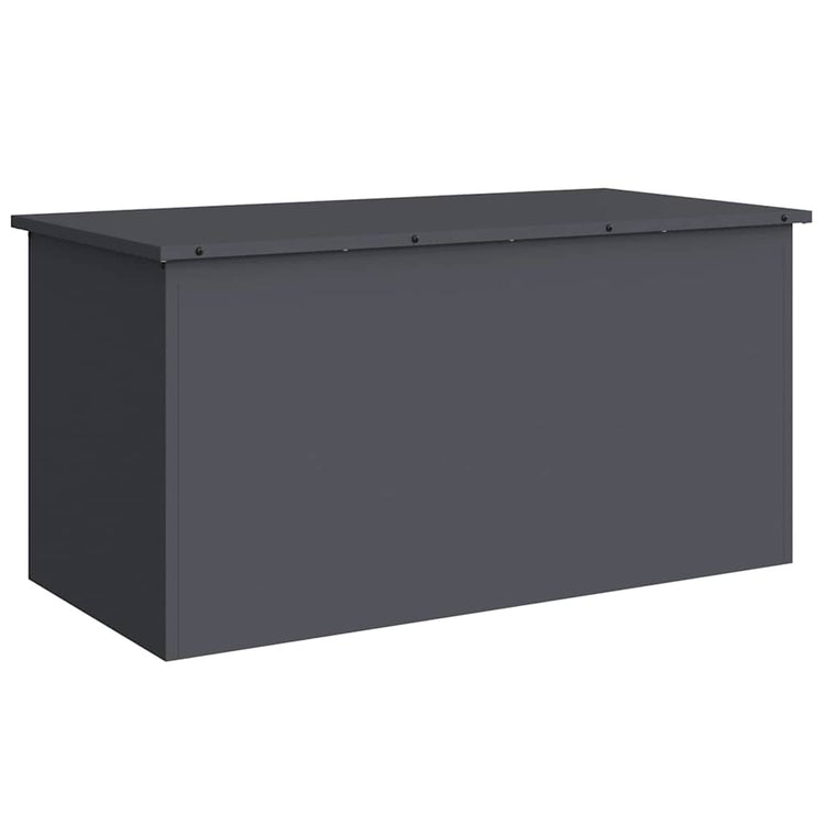 Vidaxl tuinkussenopbergdoos gegalvaniseerd staal 100 x 50,5 x 50 cm