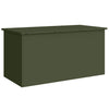 Vidaxl buitenopslagdoos olijf groen 100 x 50,5 x 50 cm staal