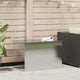 Vidaxl tuinkussenopbergdoos gegalvaniseerd staal 80 x 50,5 x 50 cm