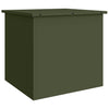 Vidaxl buitenopslagdoos olijf groen 55 x 50,5 x 50 cm staal