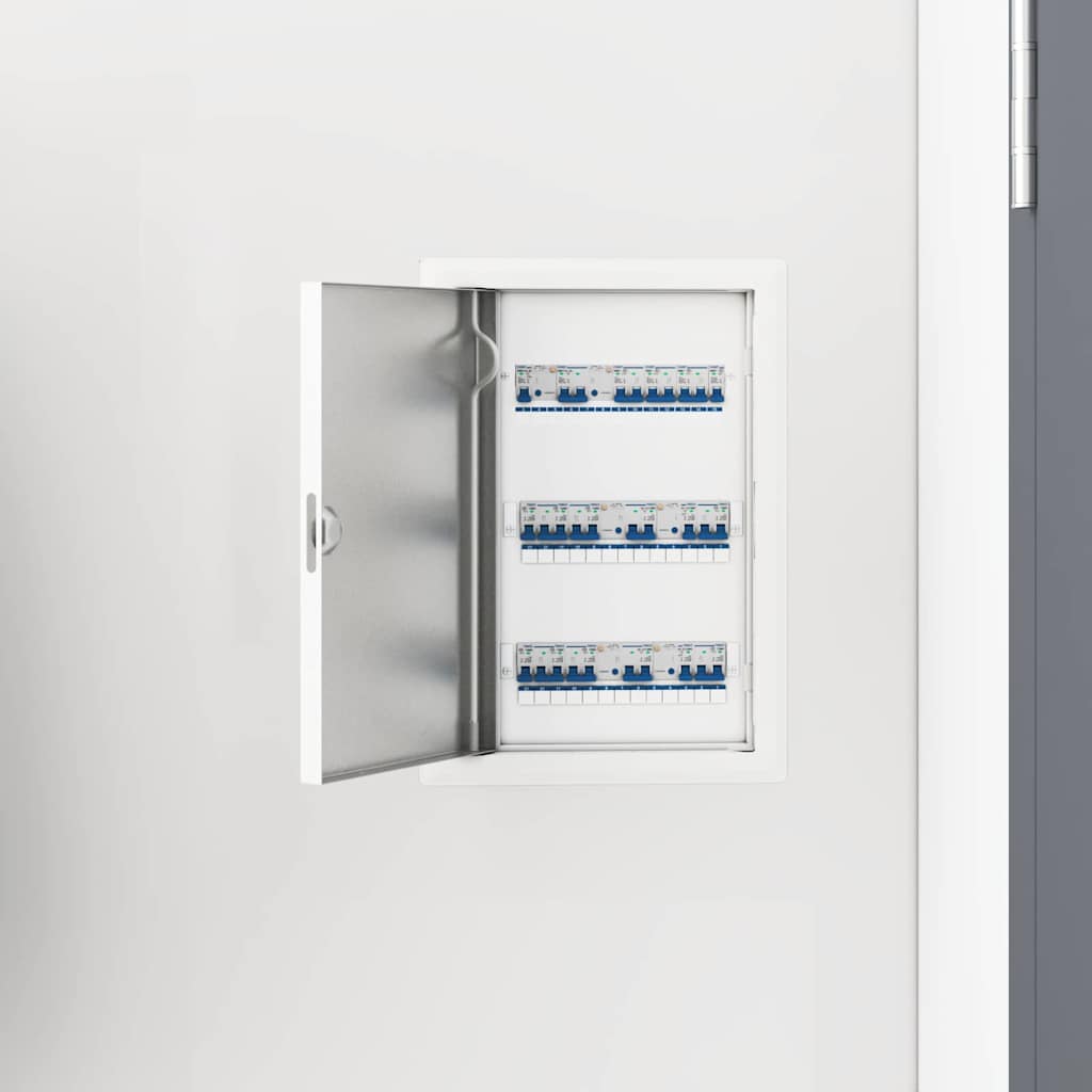 Vidaxl toegangs paneel wit 33,5 x 23 x 3 cm staal