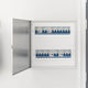Vidaxl toegangs paneel wit 63 x 63 x 3 cm staal