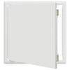Vidaxl toegangs paneel wit 43.5 x 33 x 3 cm staal