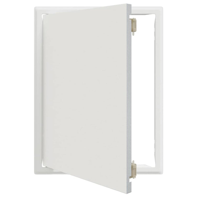 Vidaxl toegangs paneel wit 43,5 x 33 x 3 cm staal