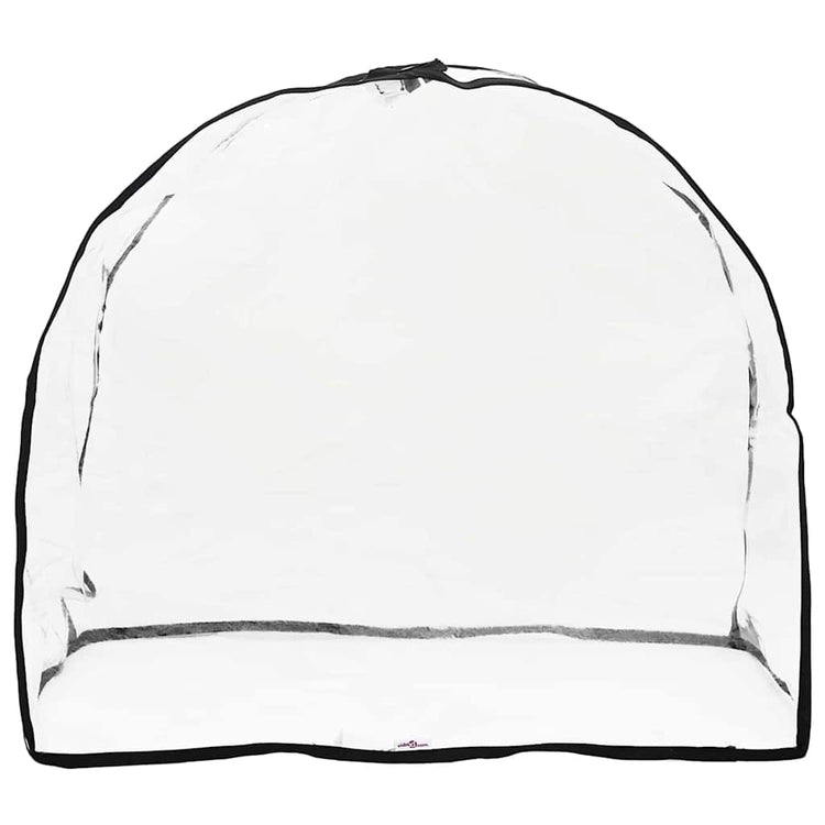 Vidaxl huisdier buggyhoes met opslag doorzichtig 66 x 35 x 59 cm pvc
