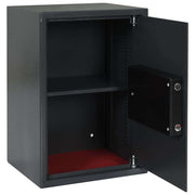Vidaxl digitale kluis met slot donkergrijs 35 x 31 x 50 cm staal - afbeelding 3