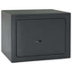 Vidaxl kluisdoos met slot donkergrijs 23 x 17 x 17 cm staal