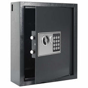 Vidaxl digitale kluis met slot donkergrijs 30 x 10 x 36,5 cm staal - afbeelding 2