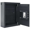 Vidaxl digitale kluis met slot donkergrijs 30 x 10 x 36,5 cm staal