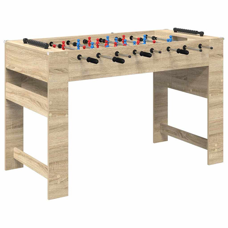 Vidaxl honkbaltafel sonoma eiken 125 x 60,5 x 80 cm bewerkt hout
