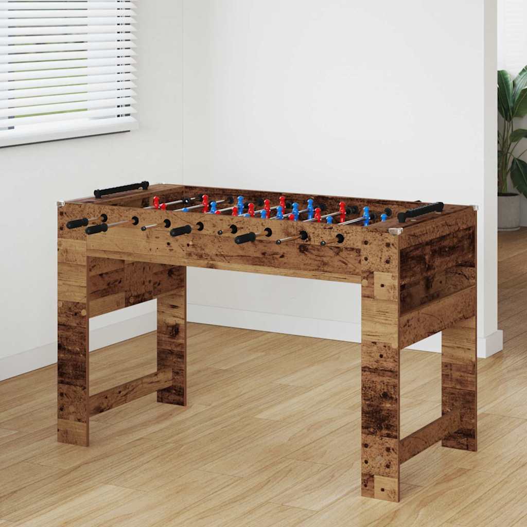 Vidaxl honkbaltafel oudhout 125 x 60,5 x 80 cm bewerkt hout