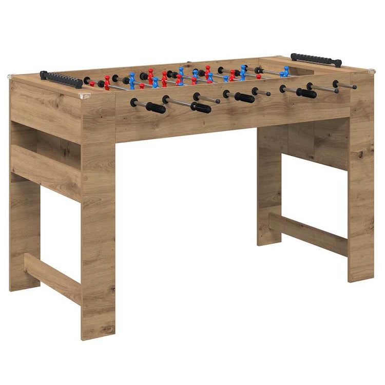 Vidaxl honkbaltafel artisan eik 125 x 60,5 x 80 cm bewerkt hout