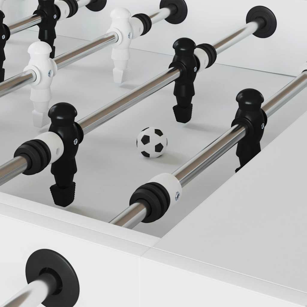 Vidaxl tafel voetballen 12 st wit 3,6 x 3,6 cm polypropyleen