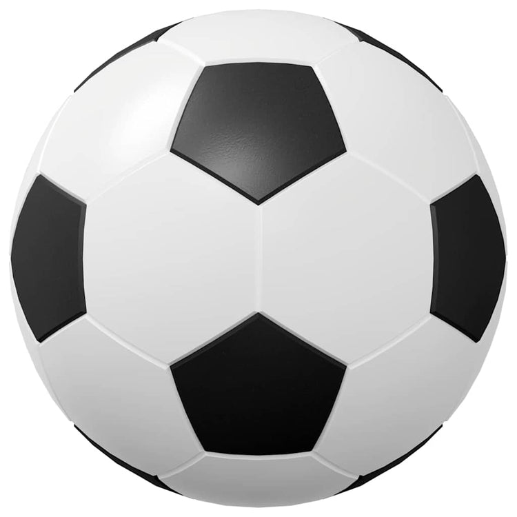 Vidaxl tafel voetballen 12 st wit 3,6 x 3,6 cm polypropyleen