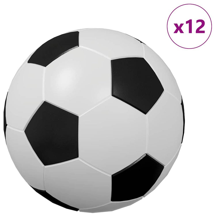 Vidaxl tafel voetballen 12 st wit 3,6 x 3,6 cm polypropyleen