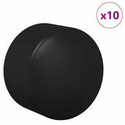 Vidaxl tafelvoetbal tafelkappen 10 st zwart 1,5 x 1,5 x 1 cm pp - afbeelding 3