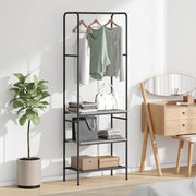 Vidaxl kledingrek grijs sonoma 60 x 30 x 171 cm bewerkt hout - afbeelding 1