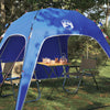 Vidaxl instant tent 4-person quick-release azure blauw 185t polyester