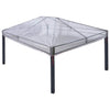 Vidaxl gazebo dekking vervanging doorzichtig 400 x 300 x 32 cm pvc