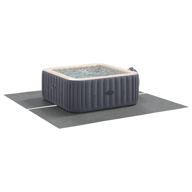 Vidaxl zwembad grondzeil 274 x 274 x 0,1 cm vierkant niet-geweven stof