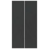 Vidaxl zwembad grondzeil zwart 420 x 220 x 0,1 cm niet-geweven stof