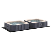 Vidaxl zwembad grondzeil 820 x 420 x 0,1 cm rechthoekig zwart - afbeelding 3