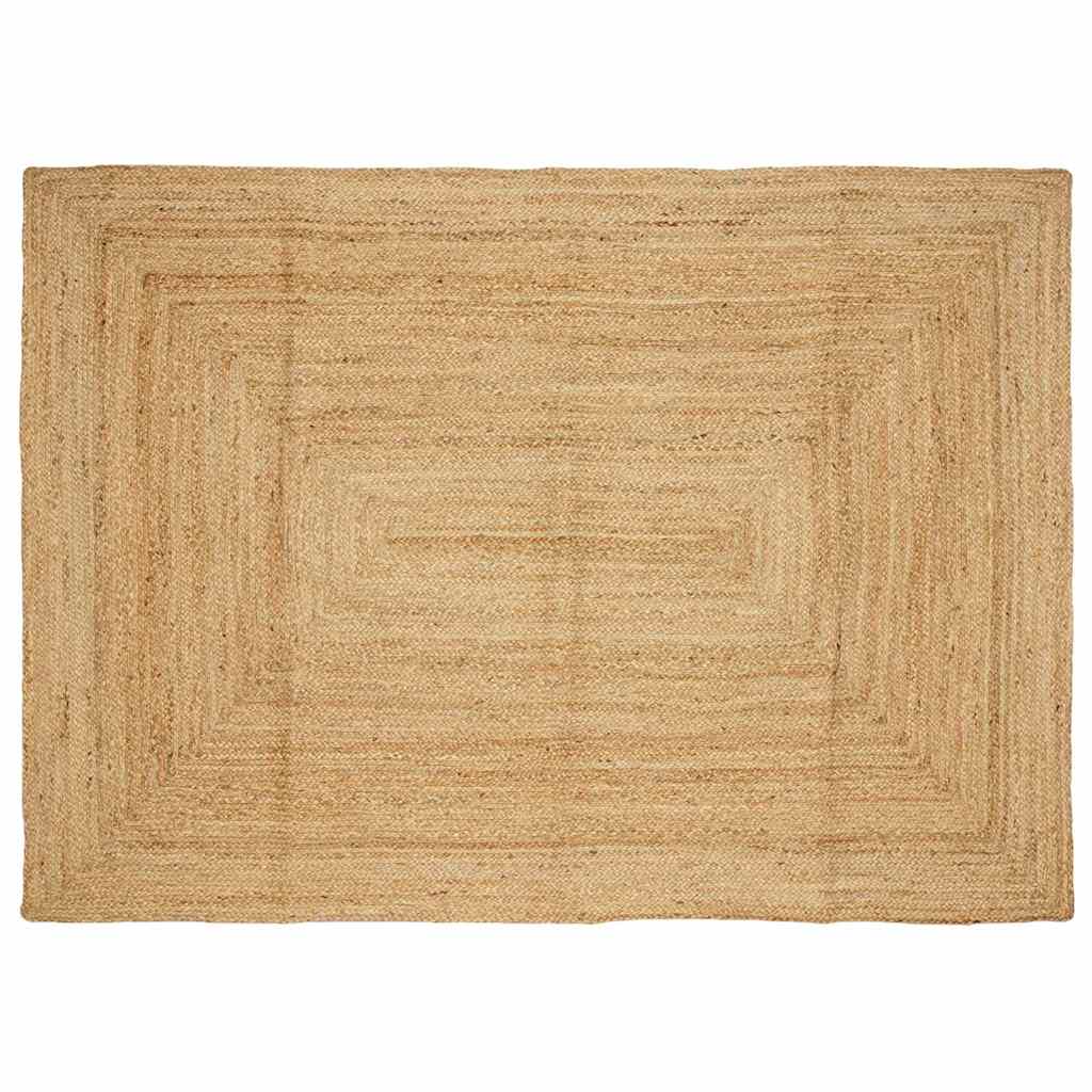 Vidaxl gebied tapijt naturel 200 x 290 cm jute