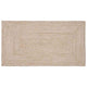 Vidaxl gebied tapijt natuurlijk en wit 80 x 150 cm jute